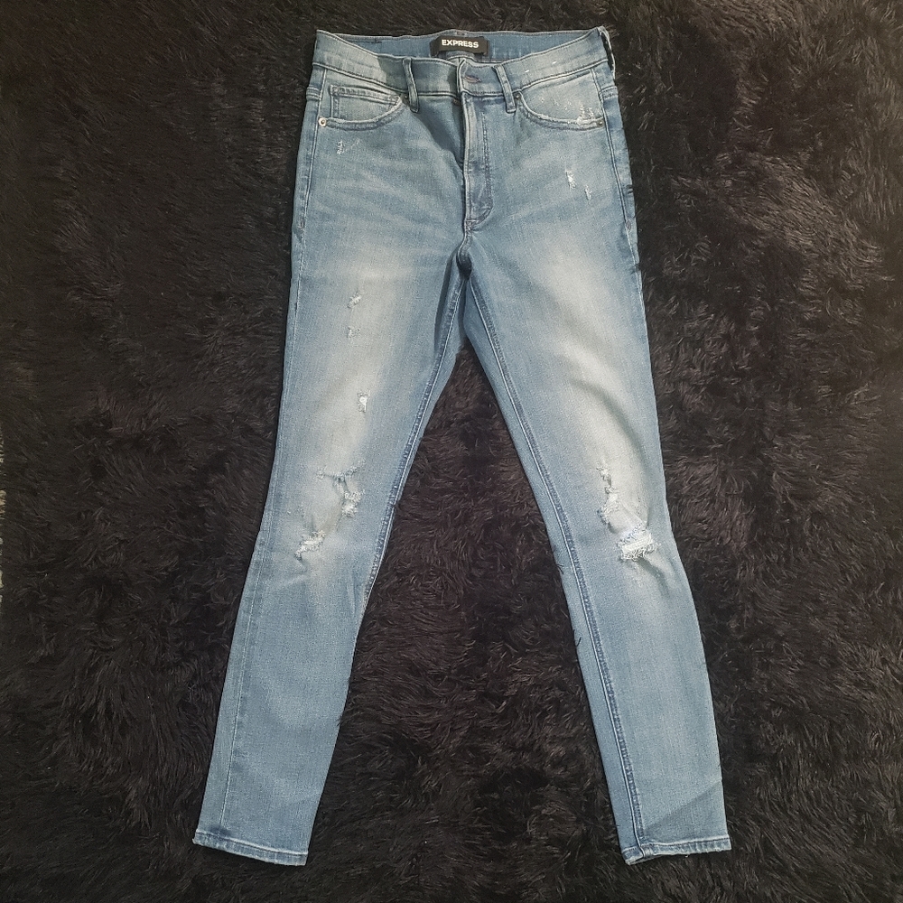 NWOT Express Stretch + Performance High Rise Legging - Picture 2 of 6